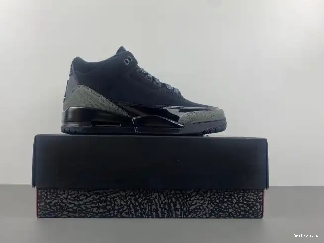 One Kick Retro 3 Jordan Air Cat CK9246-168 Black 0517